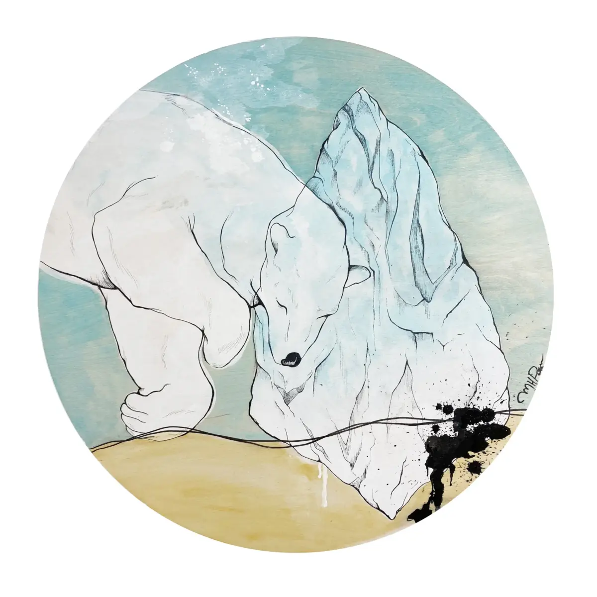 Œuvre de la série #Instagood, vitrine sur notre humanité